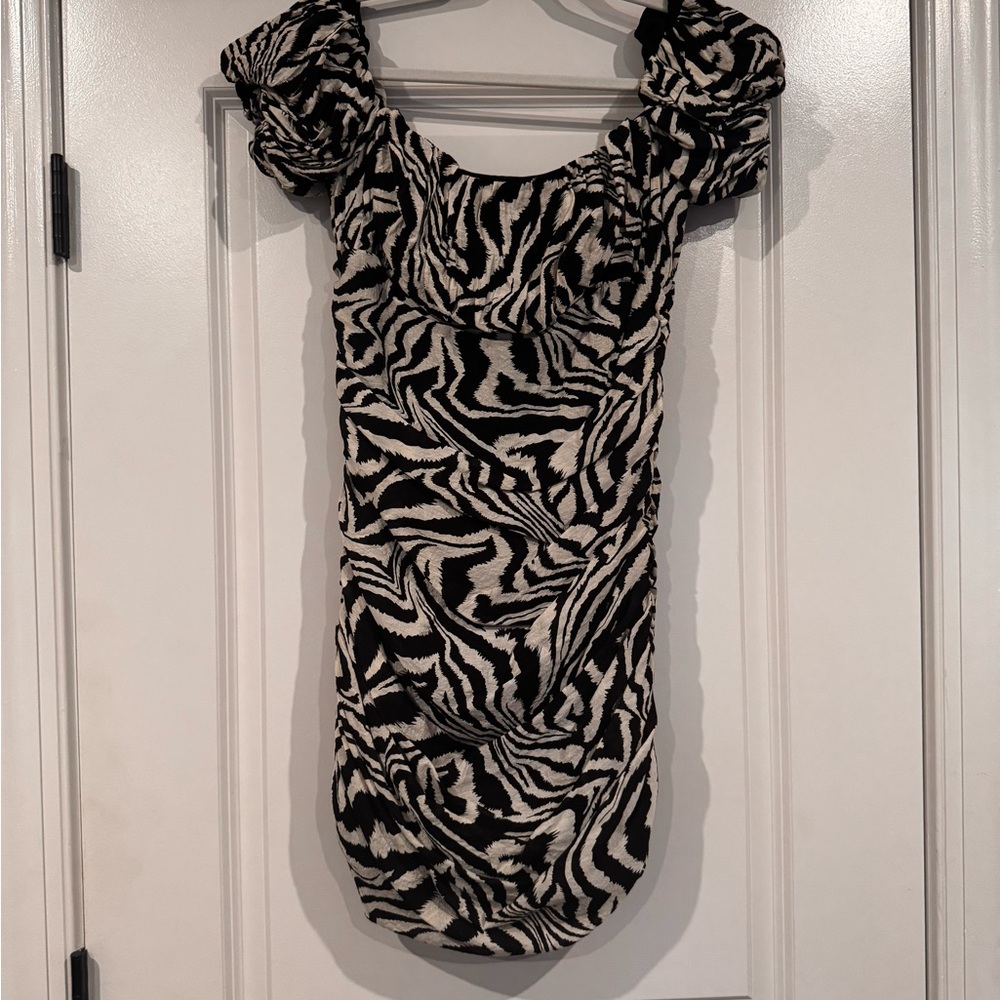 Animal print dress